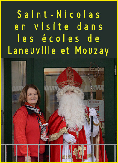 Saint-Nicolas conclut sa tournée épique à Laneuville et à Mouzay